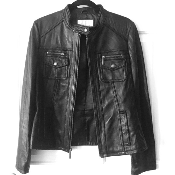 MICHAEL Michael Kors Jackets & Blazers - 🛍 Michael Kors Collection Genuine Leather Jacket